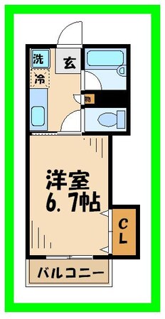 クレッシェンド砧の物件間取画像